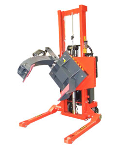 運輸、抬升并翻轉(zhuǎn)較重的卷軸類貨物 卷夾翻轉(zhuǎn)車